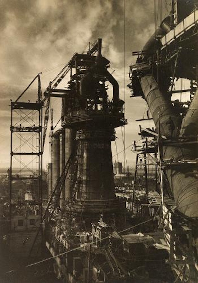 World's largest blast furnace, Magnitogorsk, Russia by Margaret Bourke-White