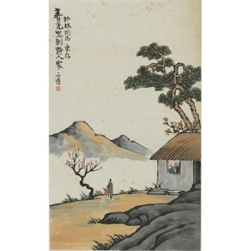 Spring Scenery by Feng Zikai