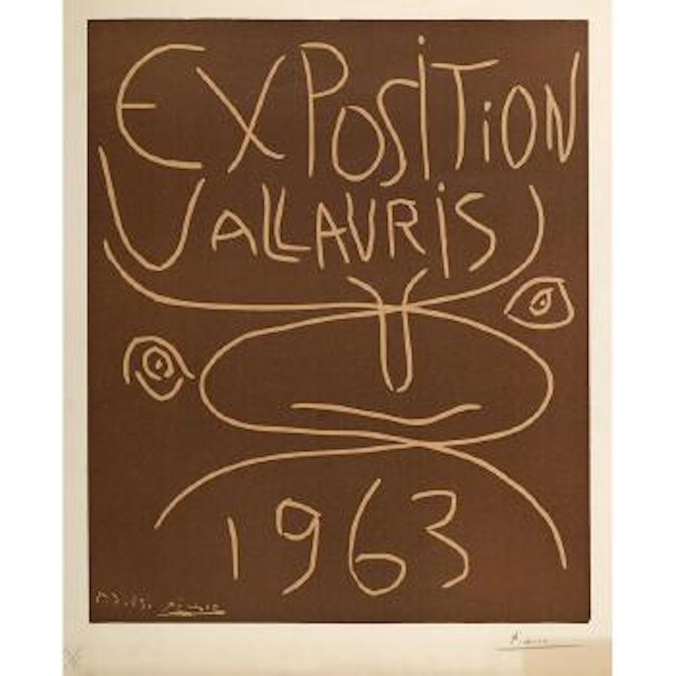 Exposition Vallauris (B. 1300; Ba. 1341; Cz. 50) by Pablo Picasso