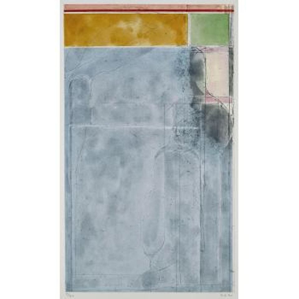 Large Light Blue, from Eight Color Etchings by Richard Diebenkorn