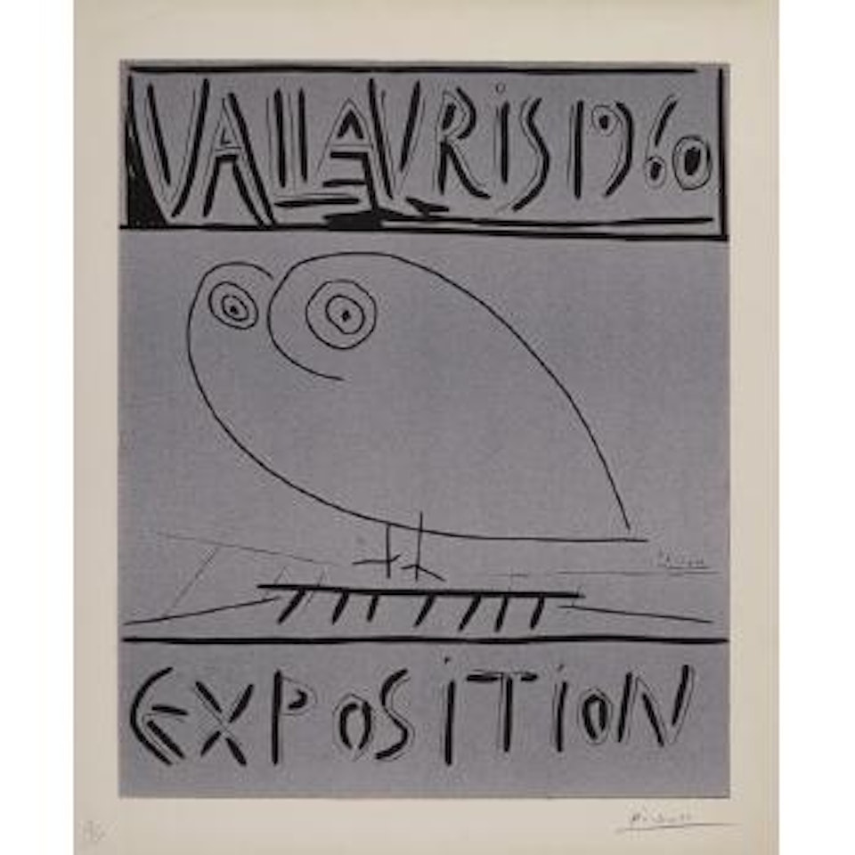 Exposition Vallauris (B. 1290; Ba. 1268; Cz. 37) by Pablo Picasso