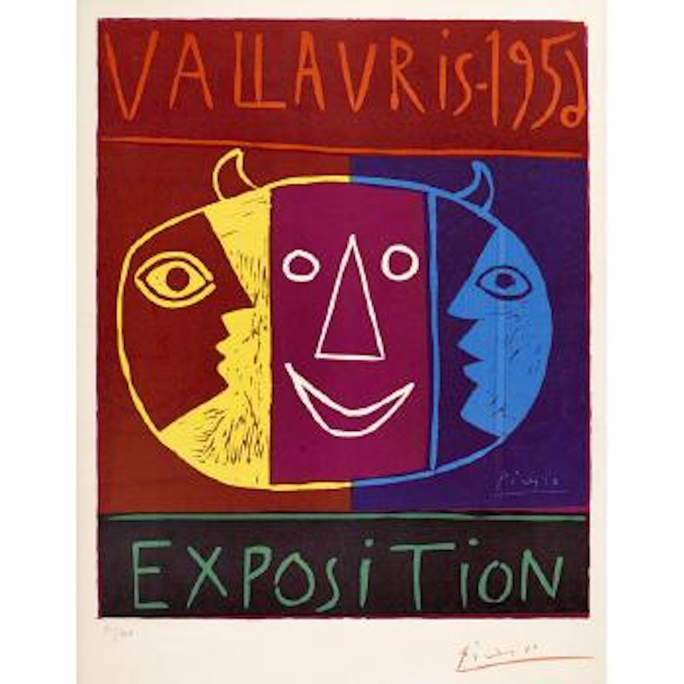 Exposition - Vallauris (B. 1271; Ba. 1042; Cz. 19) by Pablo Picasso