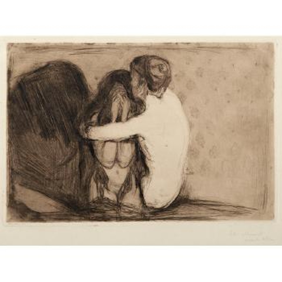 Consolation (Sch. 6IVb; Woll 6V) by Edvard Munch