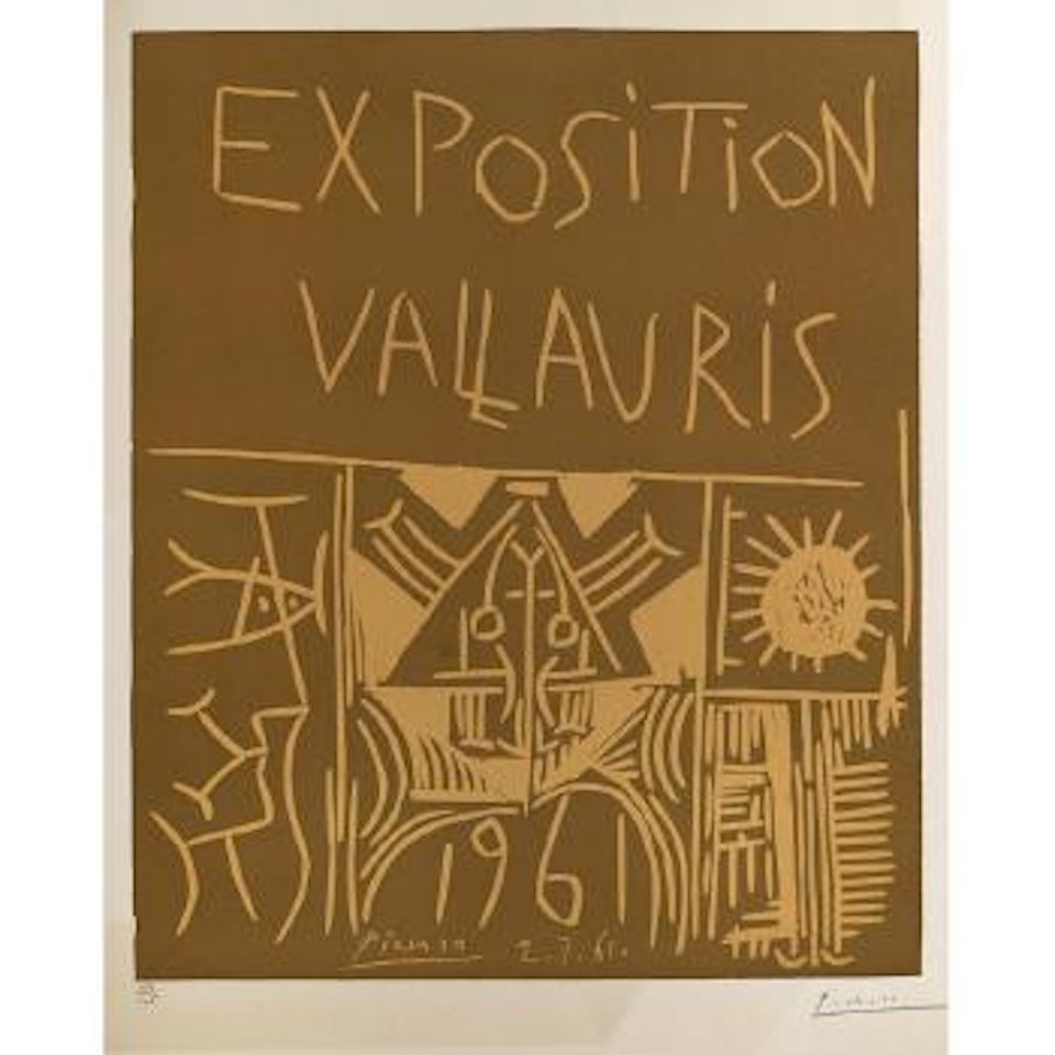 Exposition Vallauris (B. 1295; Ba. 1274; Cz. 48) by Pablo Picasso