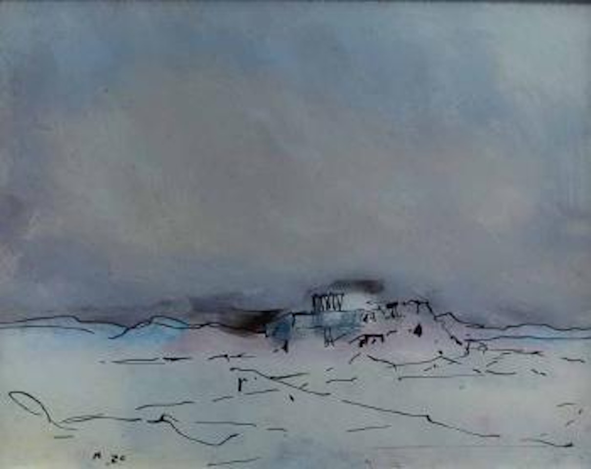 The Acropolis by Sidney Nolan