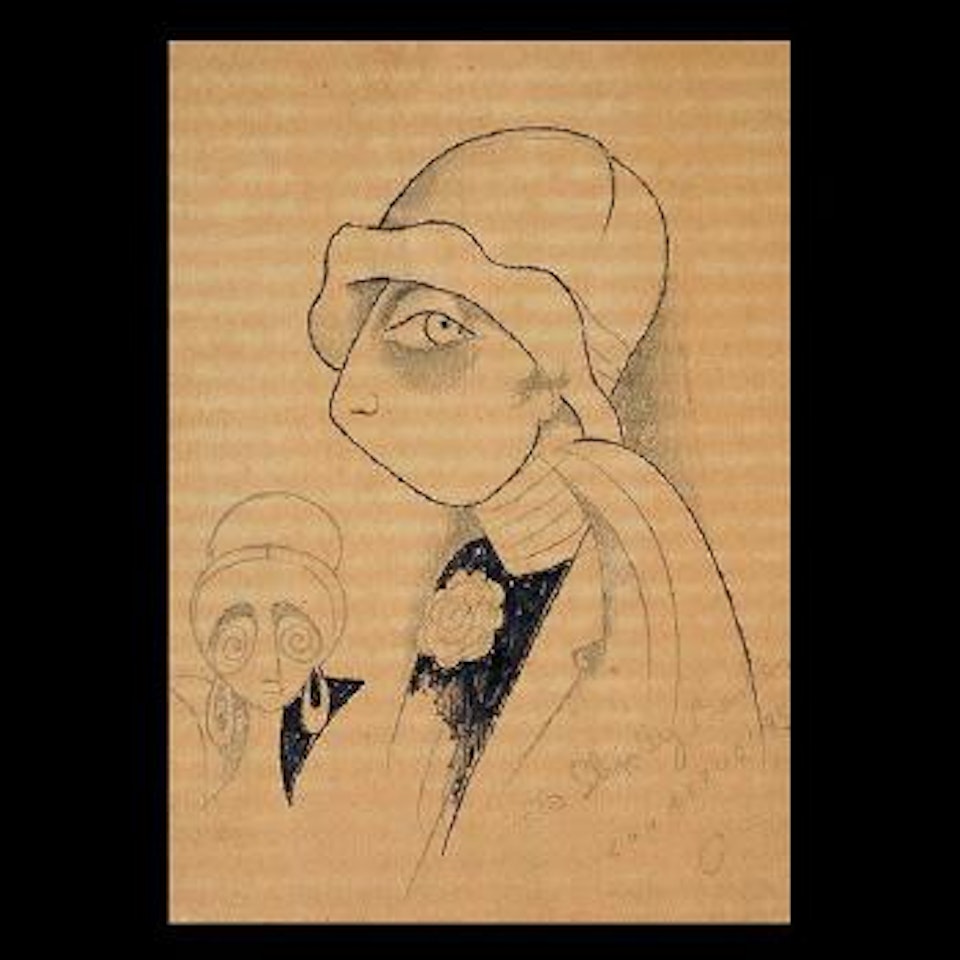 Untitled - Two faces by Miguel Covarrubias