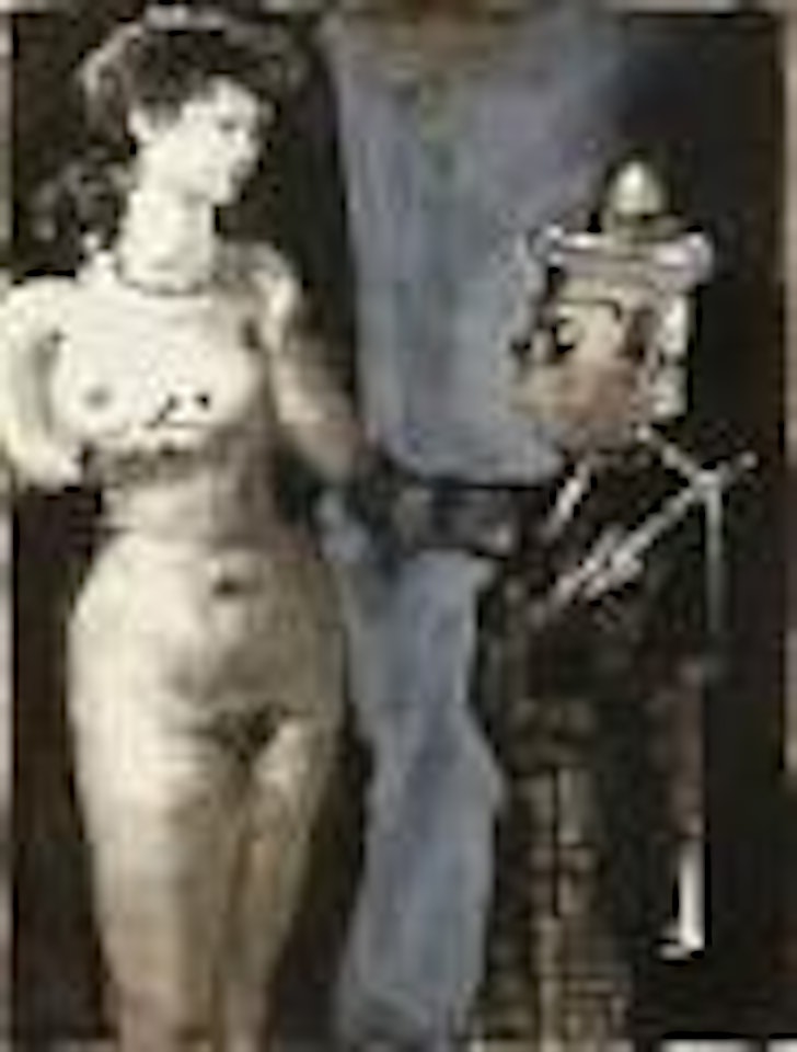 Clown et femme by Pablo Picasso