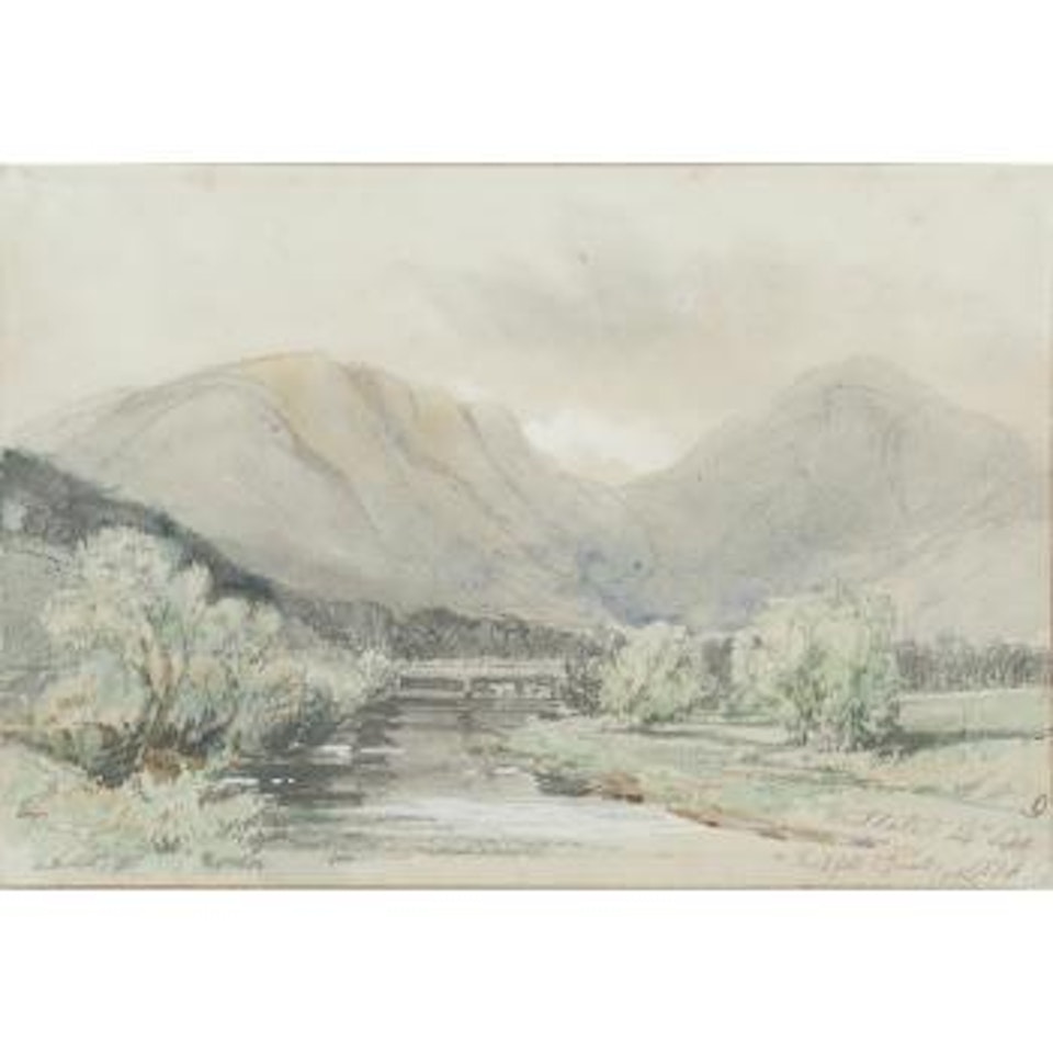 Wastdale, Kirkfell the Great by Edward Lear