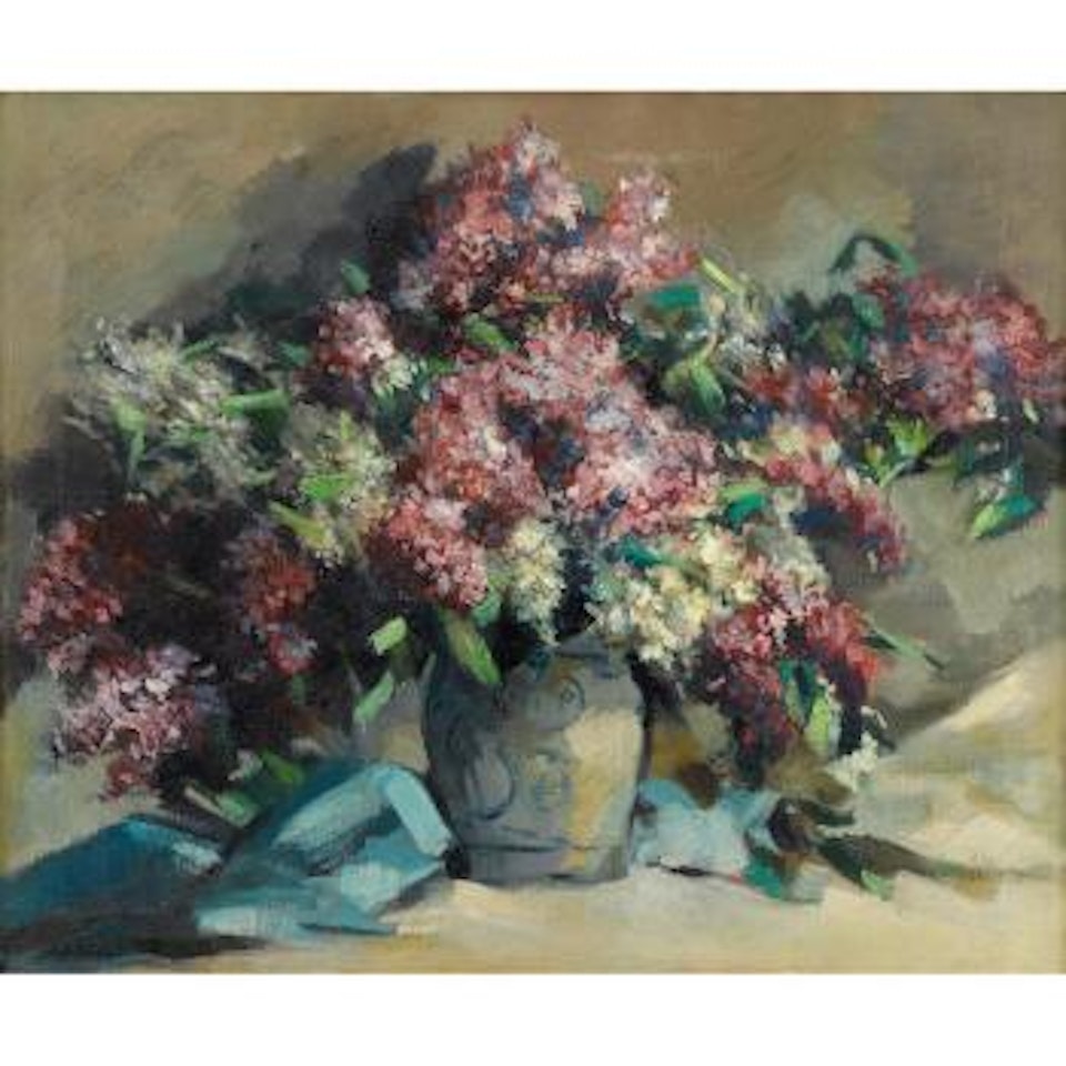 Lilacs by Georgij Aleksandrovic Lapschin