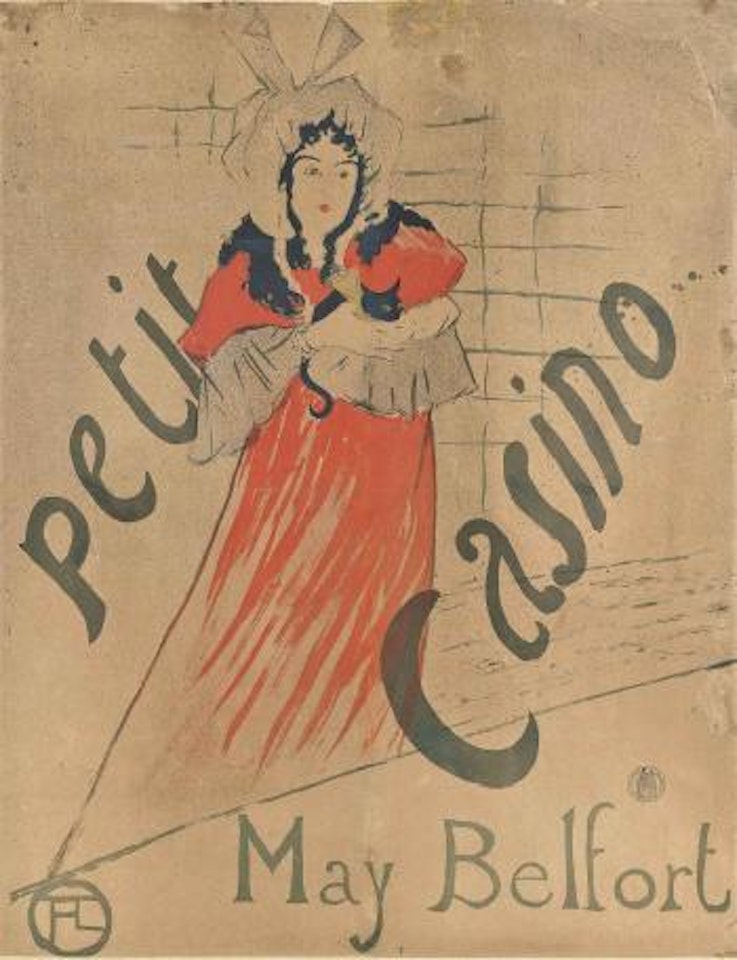 May Belfort, Petit Casino by Henri de Toulouse-Lautrec