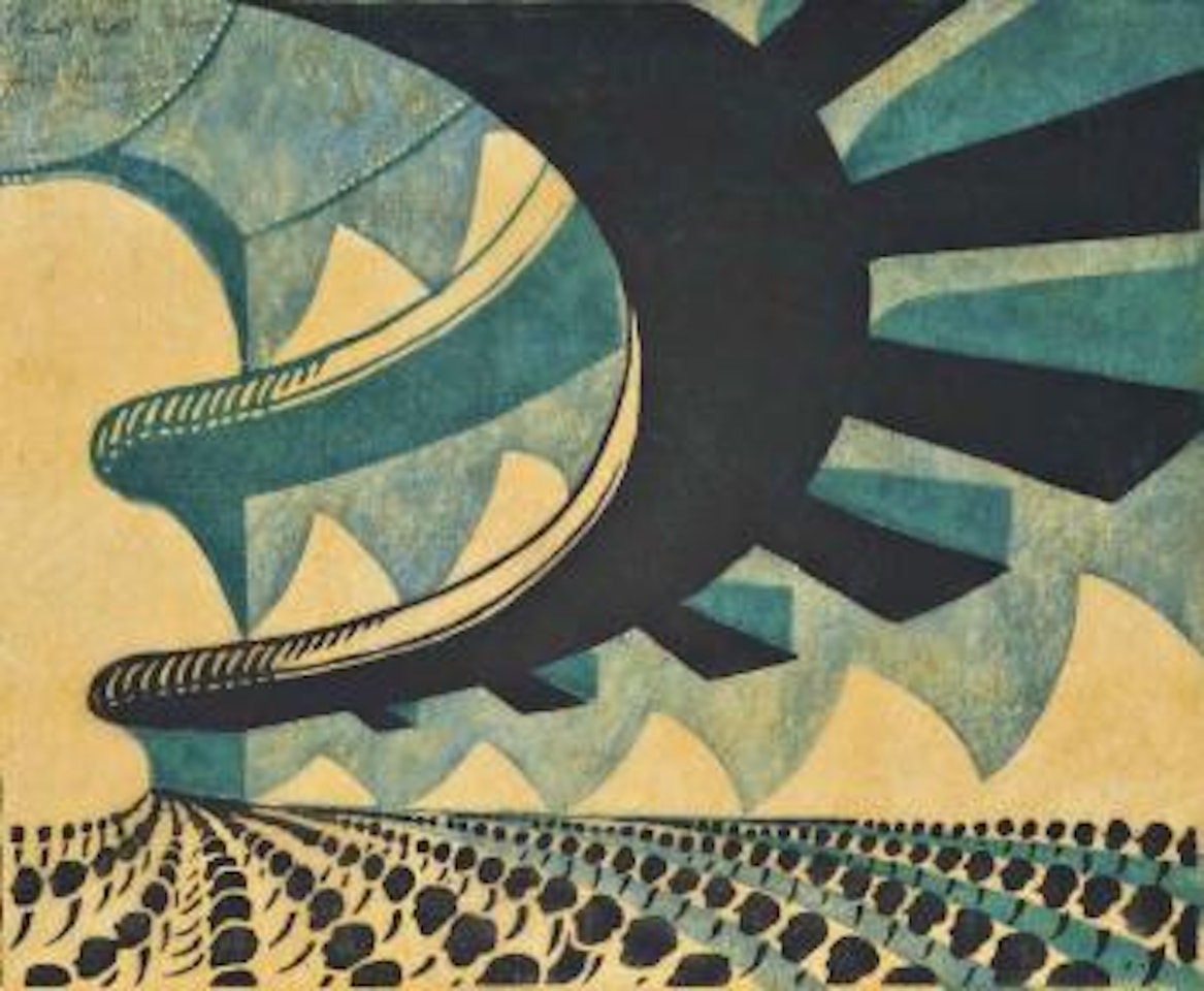 Concert Hall by Sybil Andrews