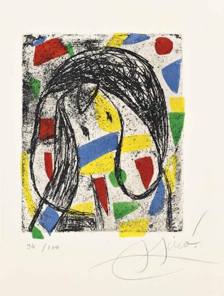 La Révolte des Caractères by Joan Miró