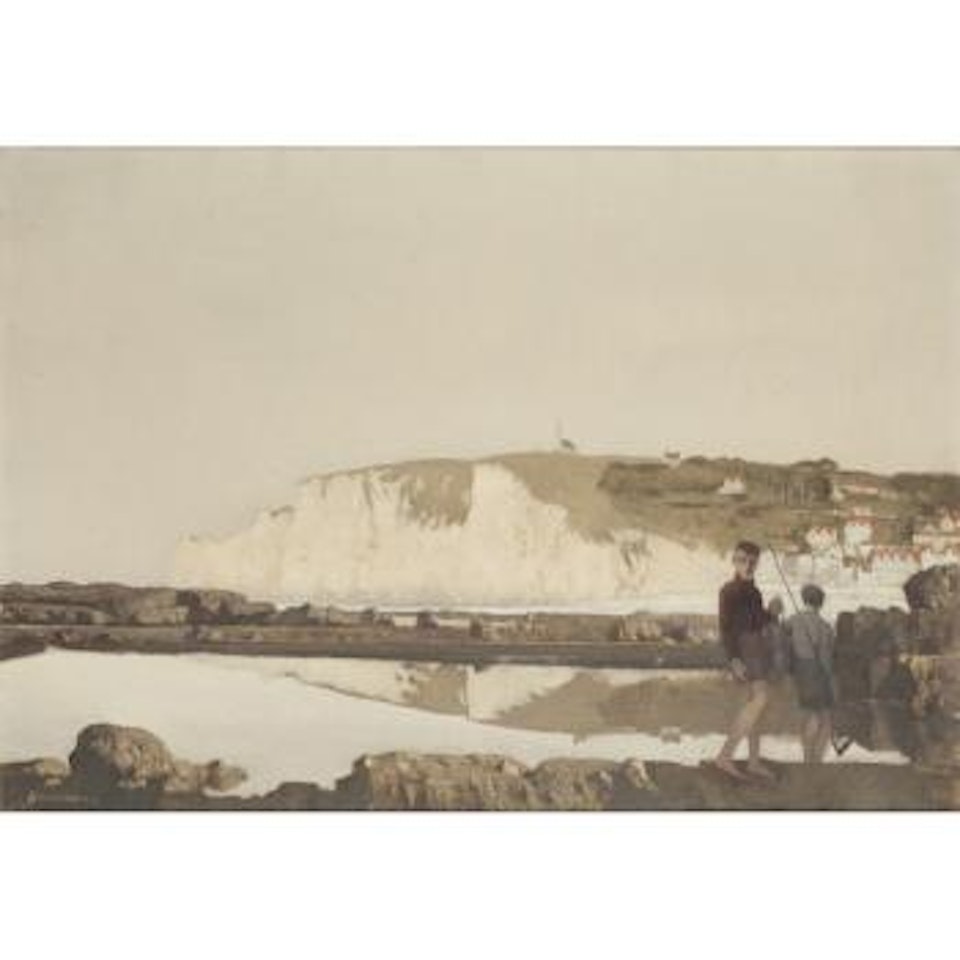 Ebb tide, Etretat by Patrick Hennessey
