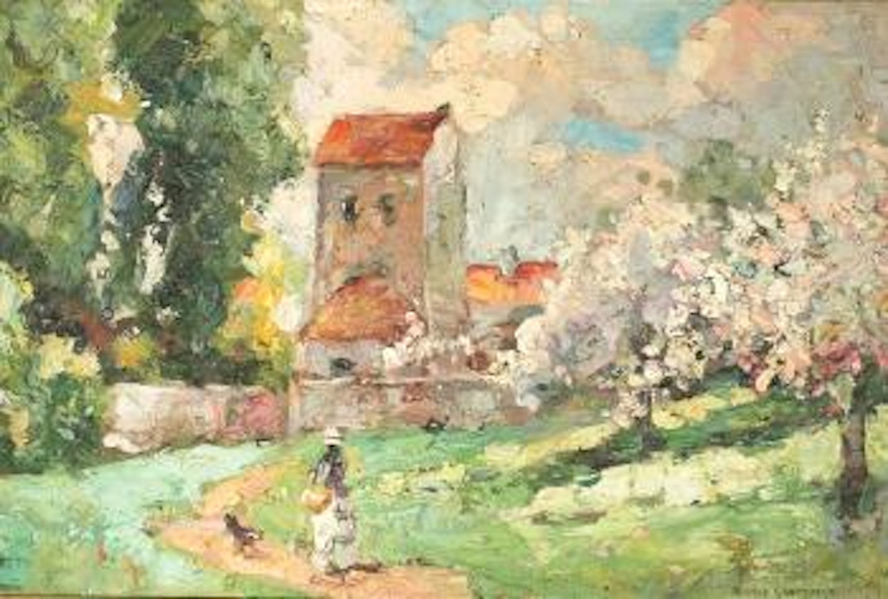 Springtime by Victor Charreton