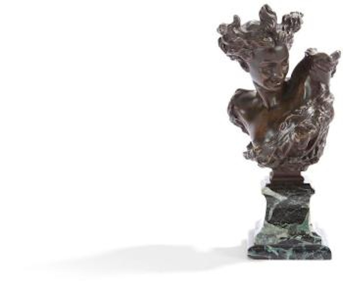Buste du génie de la danse by Jean-Baptiste Carpeaux