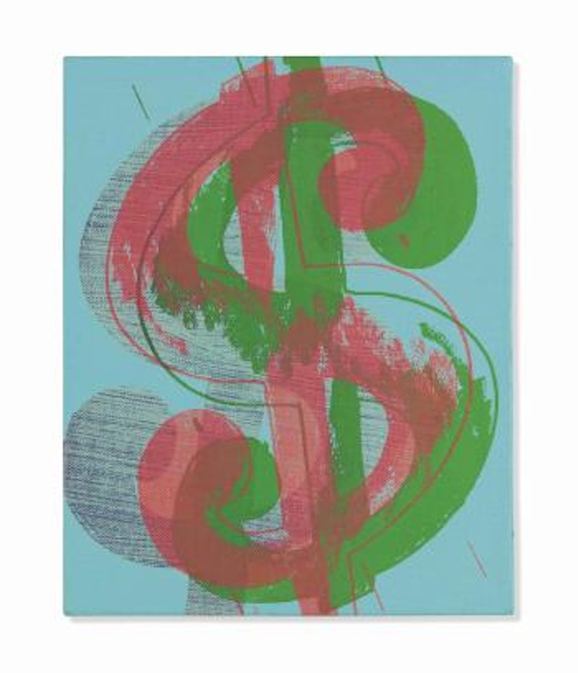 Dollar Sign by Andy Warhol