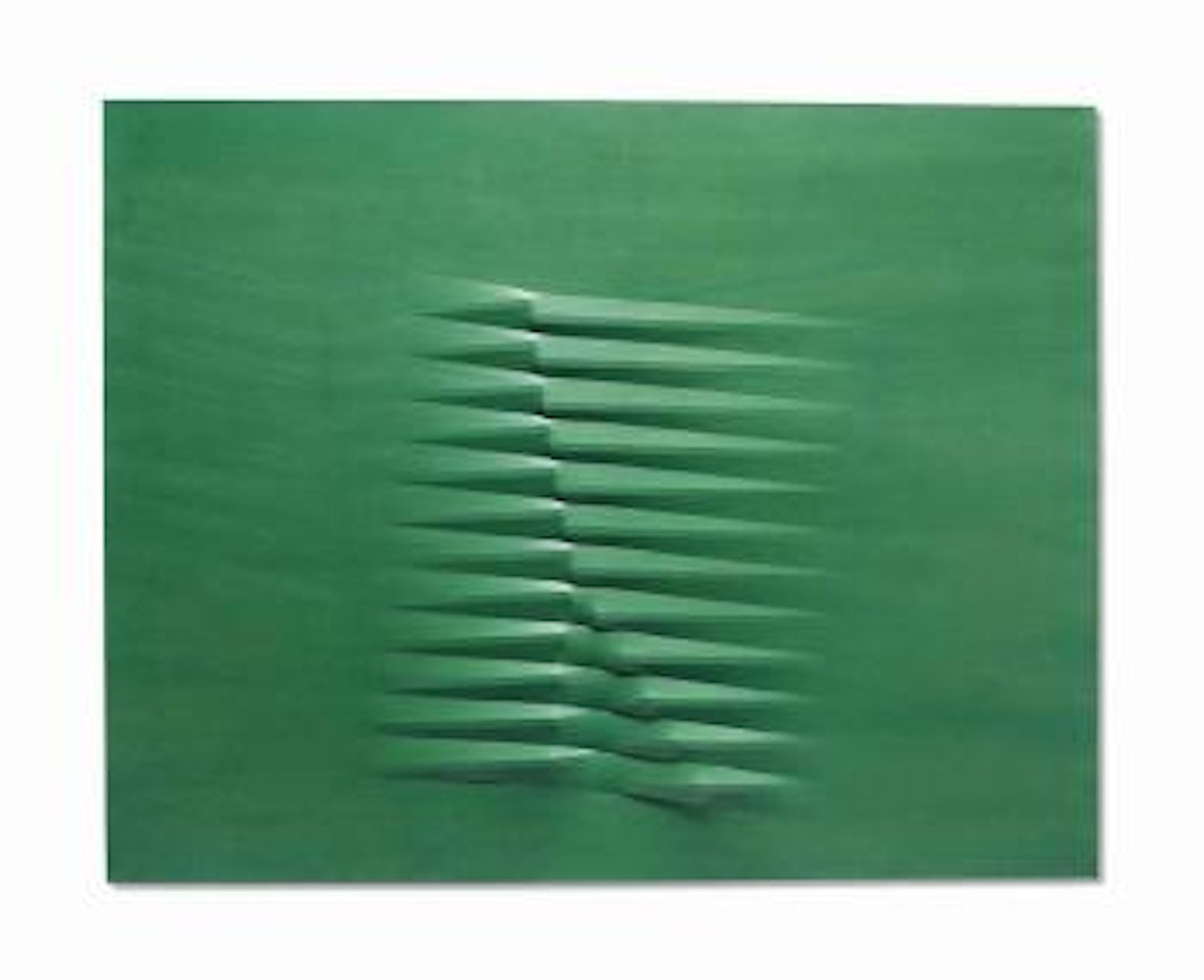 Verde by Agostino Bonalumi