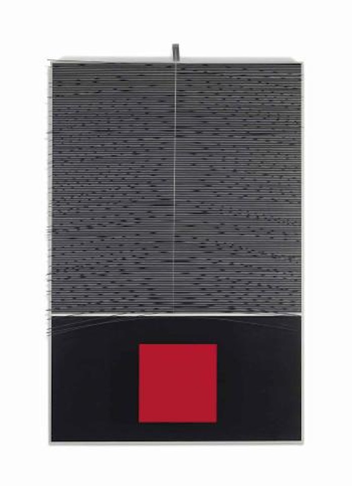 Rouge sur noir by Jesus Rafael Soto