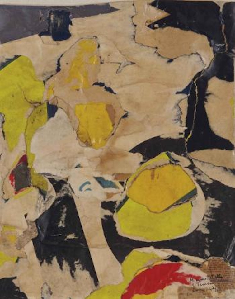 Sans titre by Mimmo Rotella