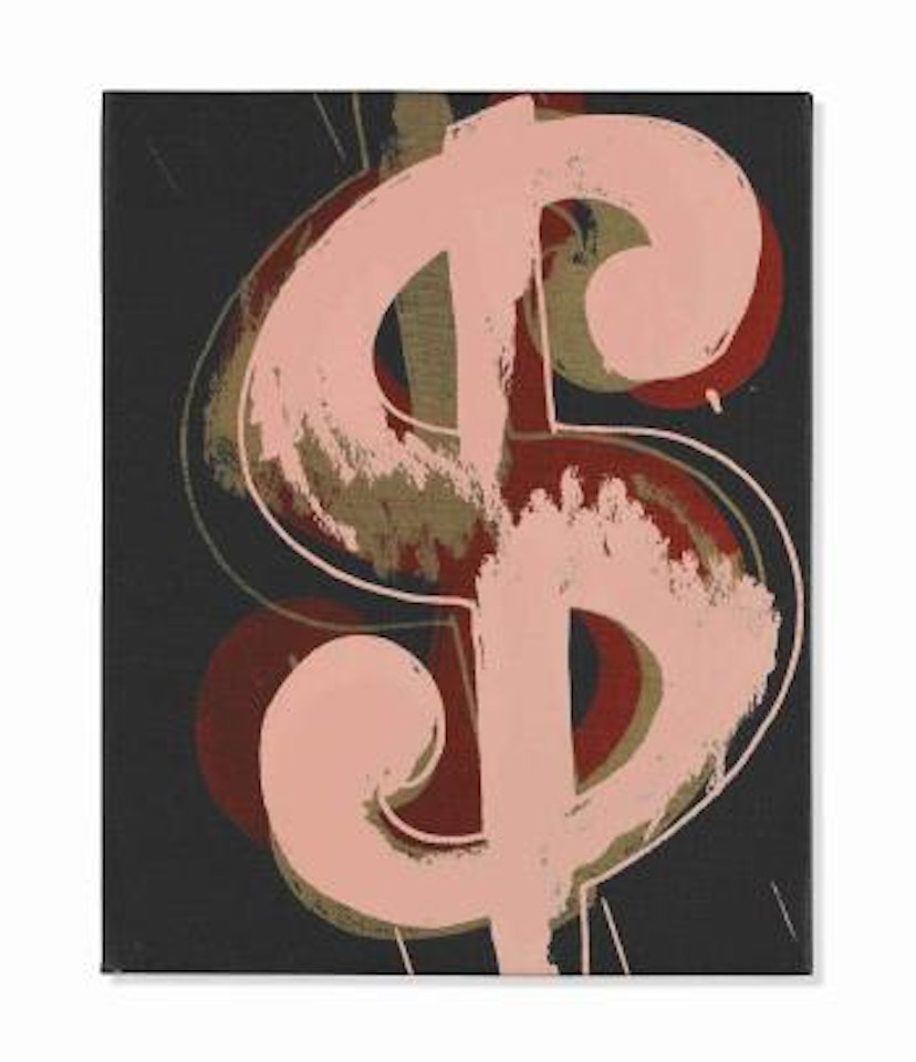 Dollar Sign by Andy Warhol