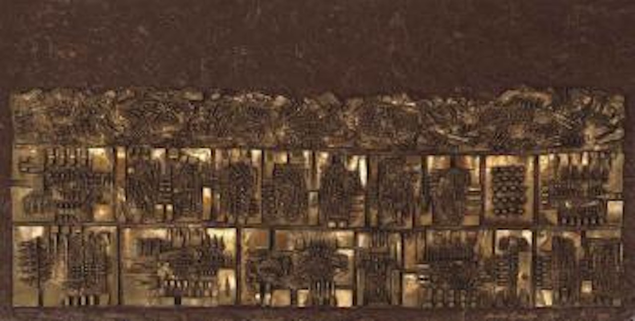 Murale dell'Alceste by Arnaldo Pomodoro