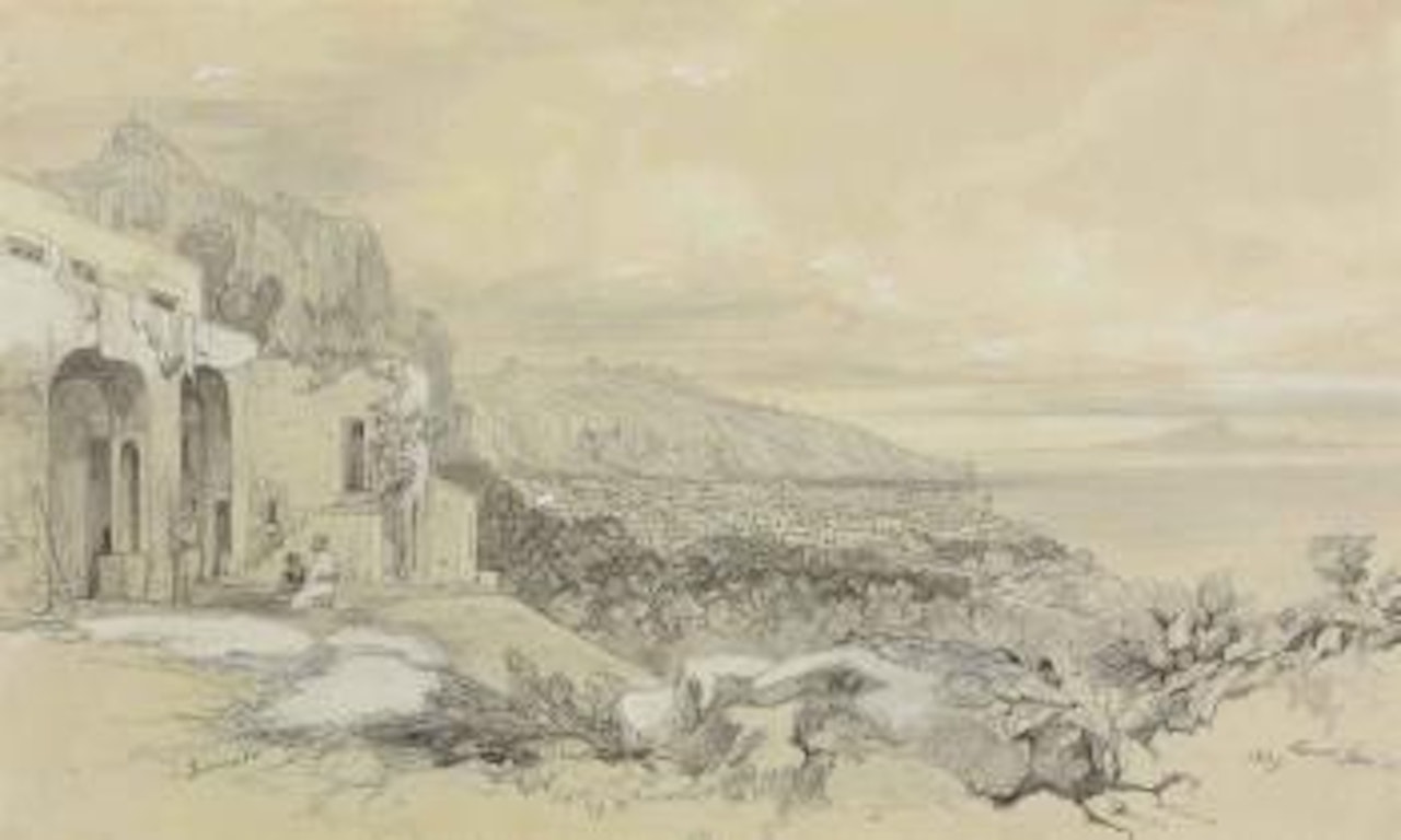 View of Sorrento by Edward Lear