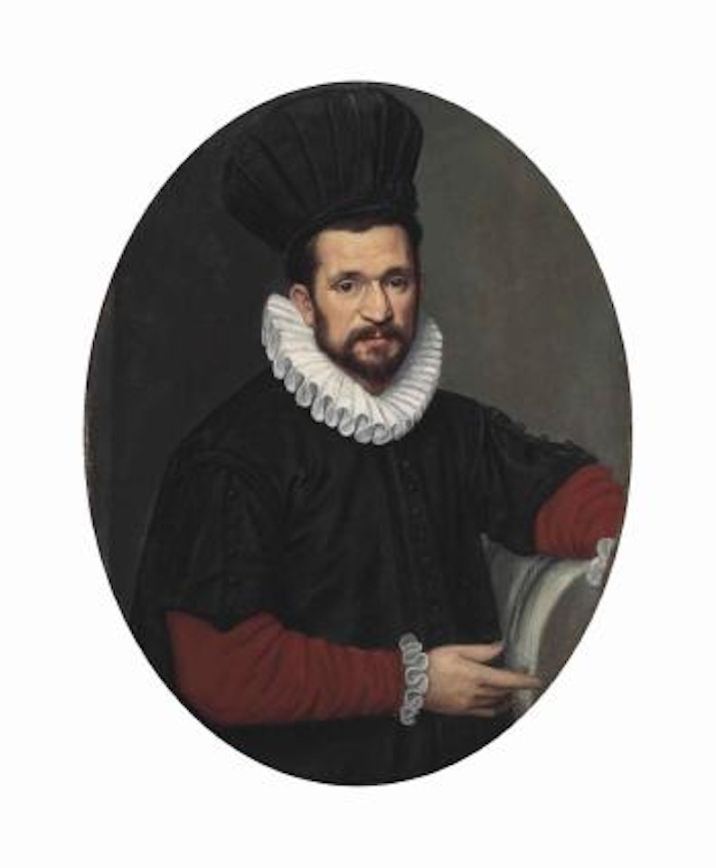 Portrait of a Vintner, Half-length, in a Ruff and Black Hat by Bartolomeo Passarotti