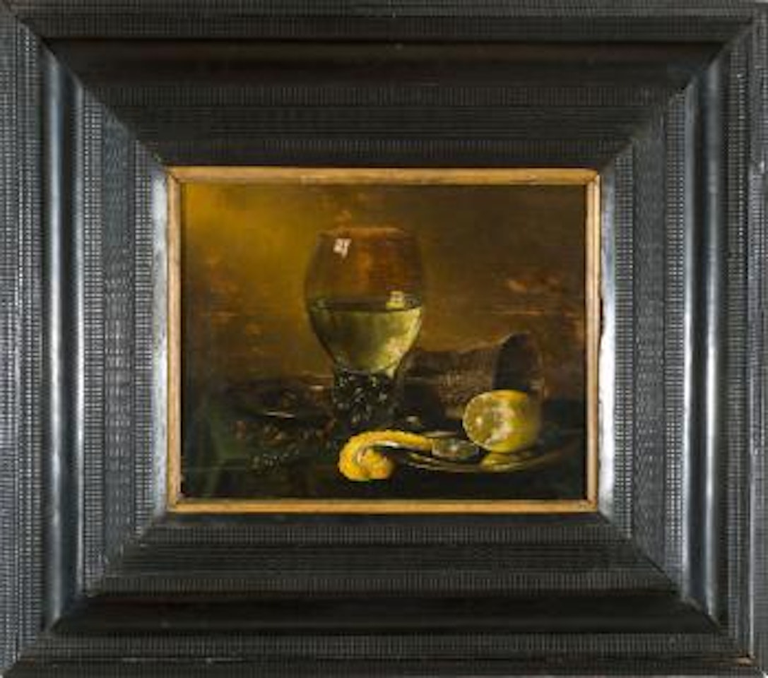 Natura morta con calice e limone by Flemish School