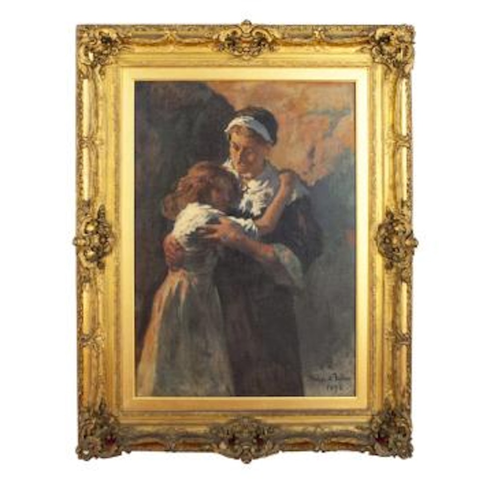 Saved from the flames by Stanhope Alexander Forbes