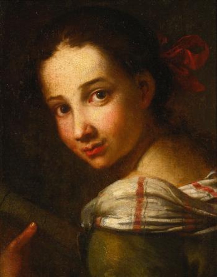Portrait Of A Young Girl by Pier Francesco Cittadini