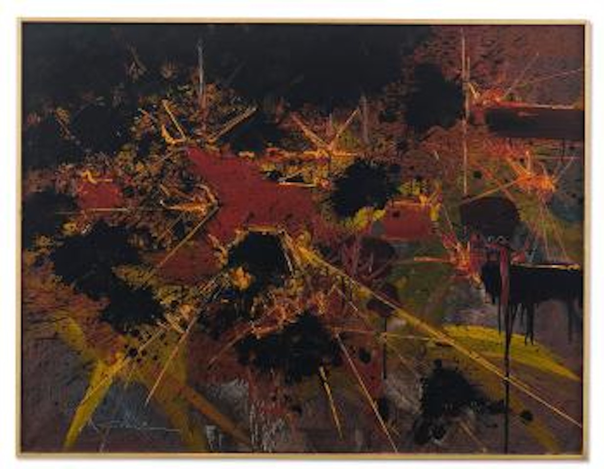 Repentance dure by Georges Mathieu
