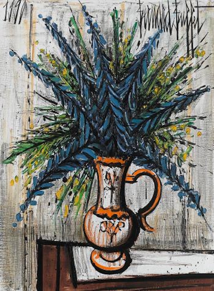 Bouquet Bleu by Bernard Buffet