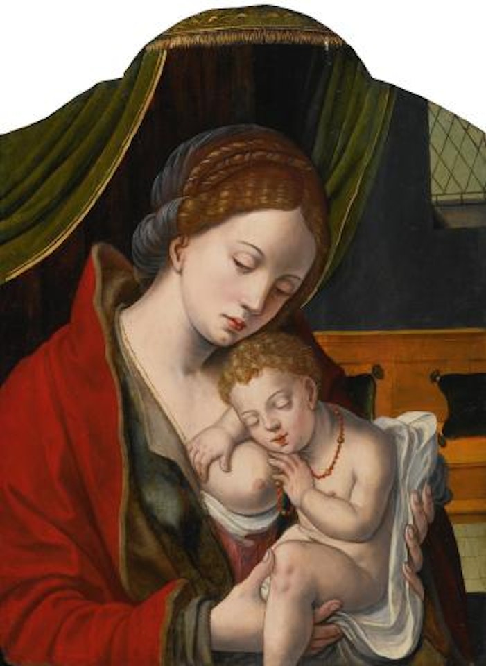 The Virgin and Child by Attributed to Pieter Coecke van Aelst I