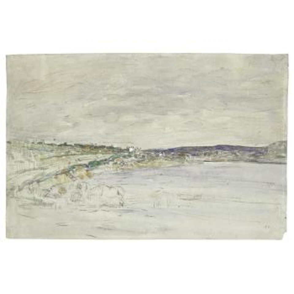 La baie à Douarnenez by Eugène Boudin