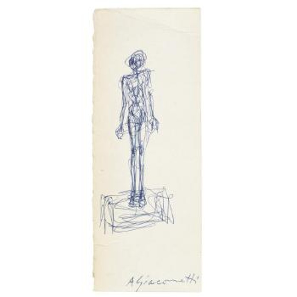 Nu debout sur un socle by Alberto Giacometti