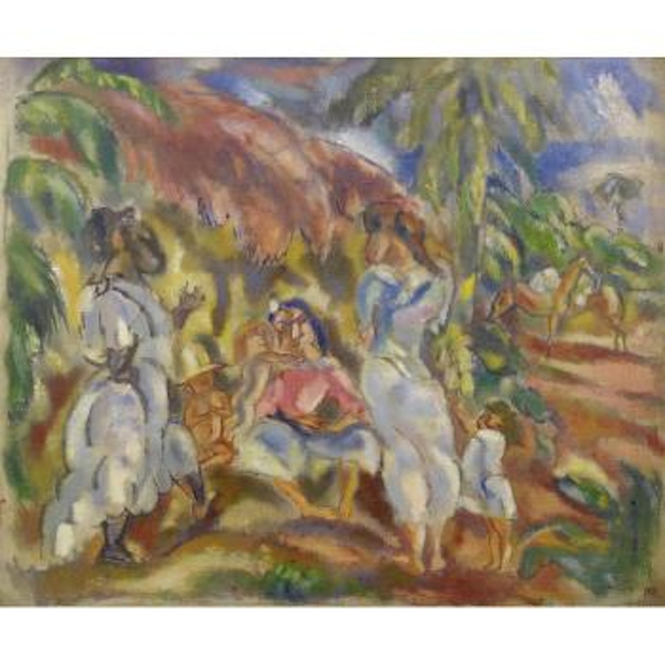 Paysage cubain by Jules Pascin