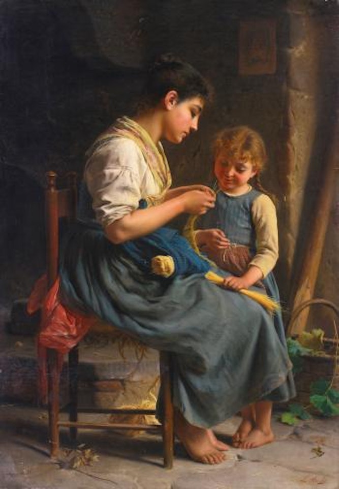 Weaving by Luigi Bechi