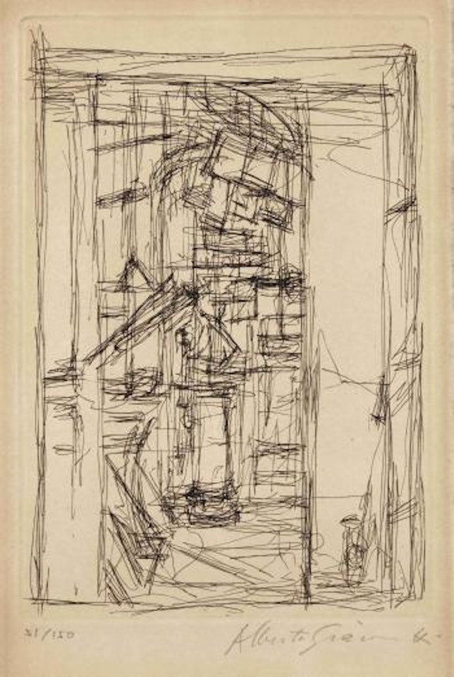 Intérieur Au Poêle (Lust 70) by Alberto Giacometti