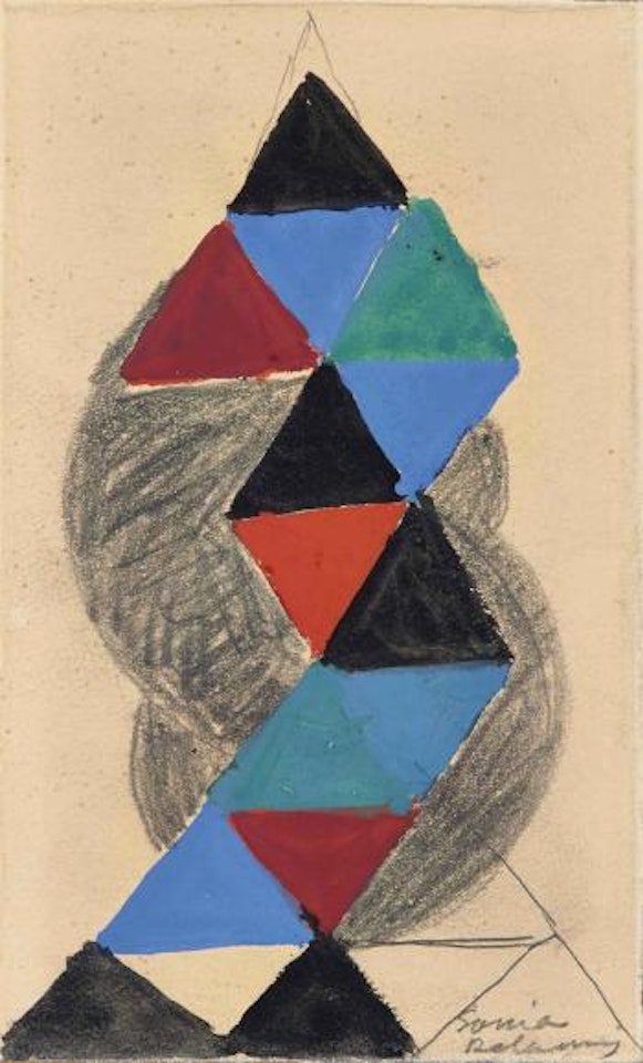 Rythme couleur F. 1346 by Sonia Delaunay
