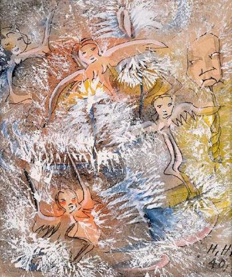 Schneegestöber by Hannah Höch