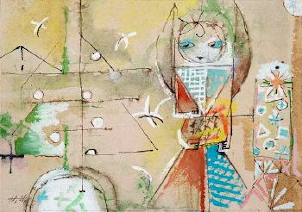 Weihnachtsengel by Hannah Höch