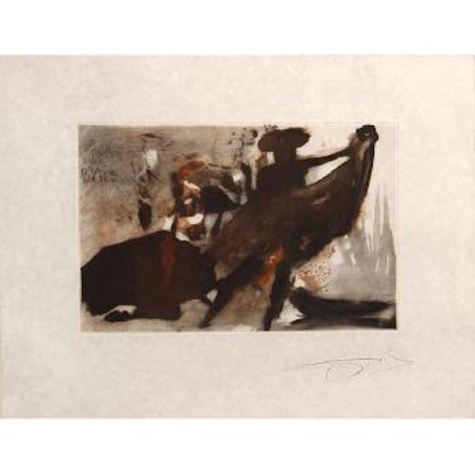 La Tauromachie Individuelle (M./L. 153(a); F. 72-11) by Salvador Dali