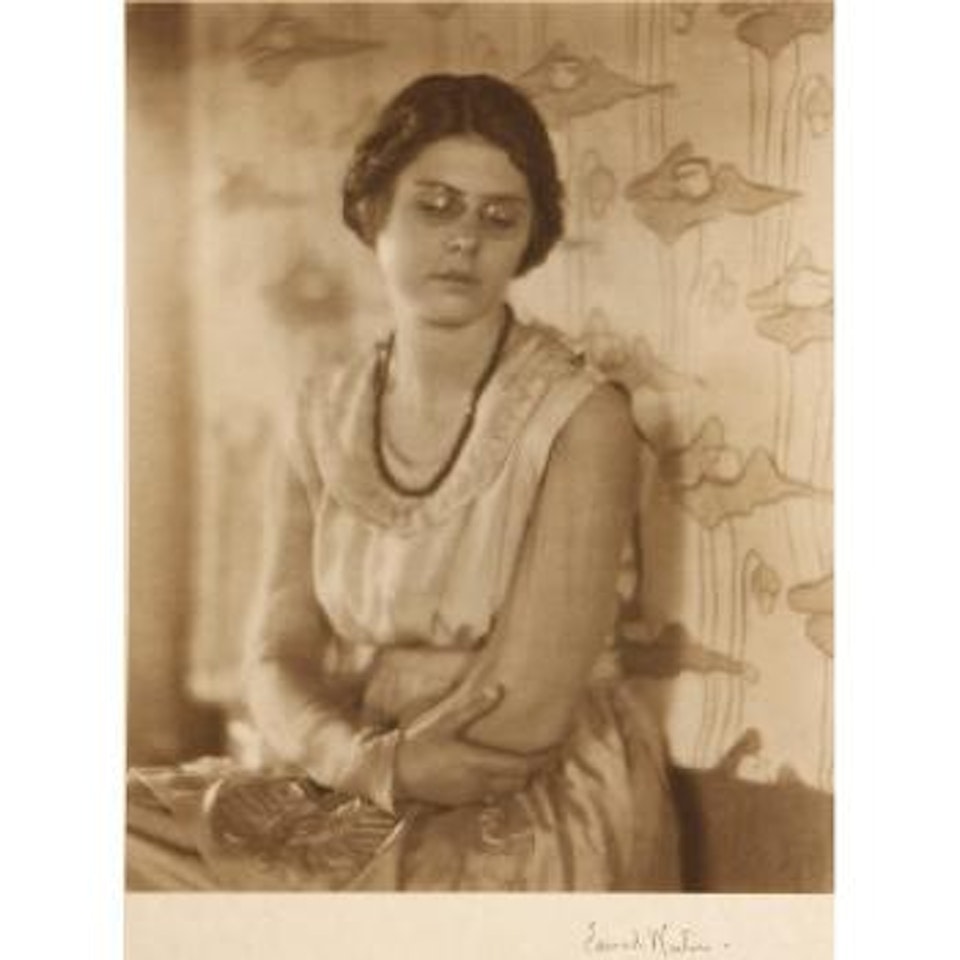 Portrait of a Lady (possibly Mary Marsh Buff) by Edward Weston