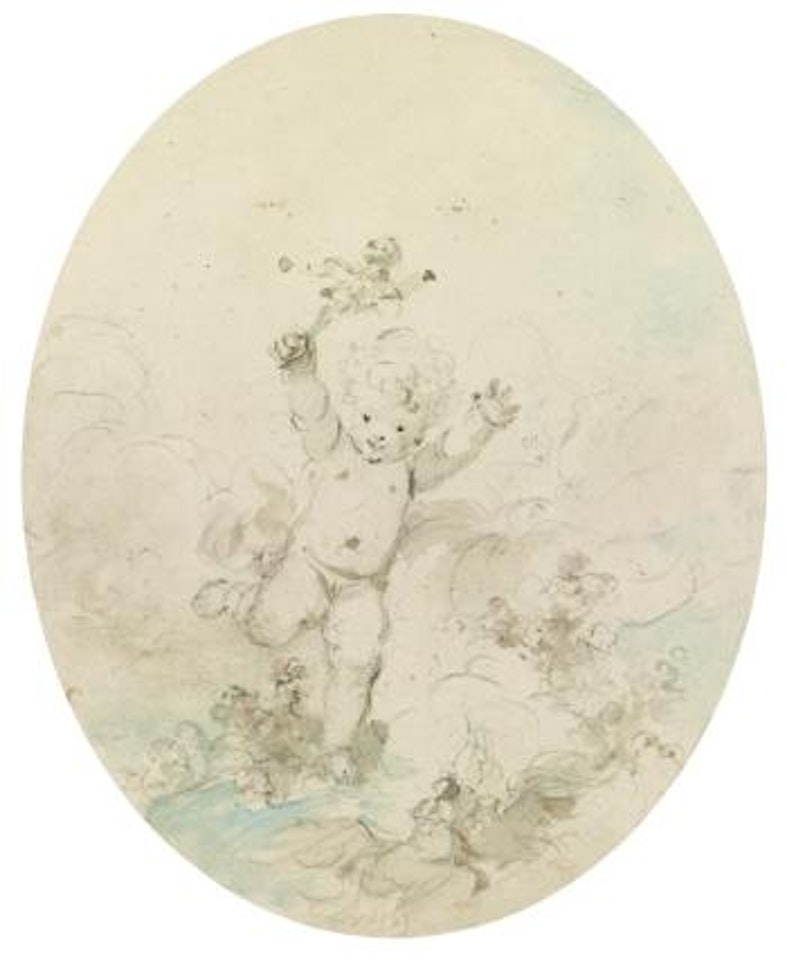 L'amour Folie (Cupid the Jester) by Jean-Honoré Fragonard