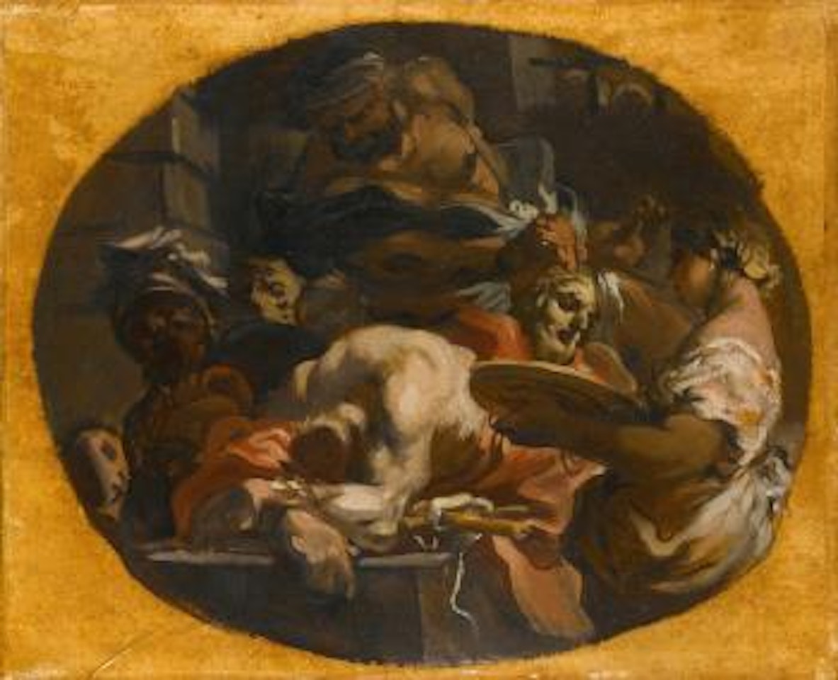 Salome with the head of the Baptist by Circle of Luca Giordano