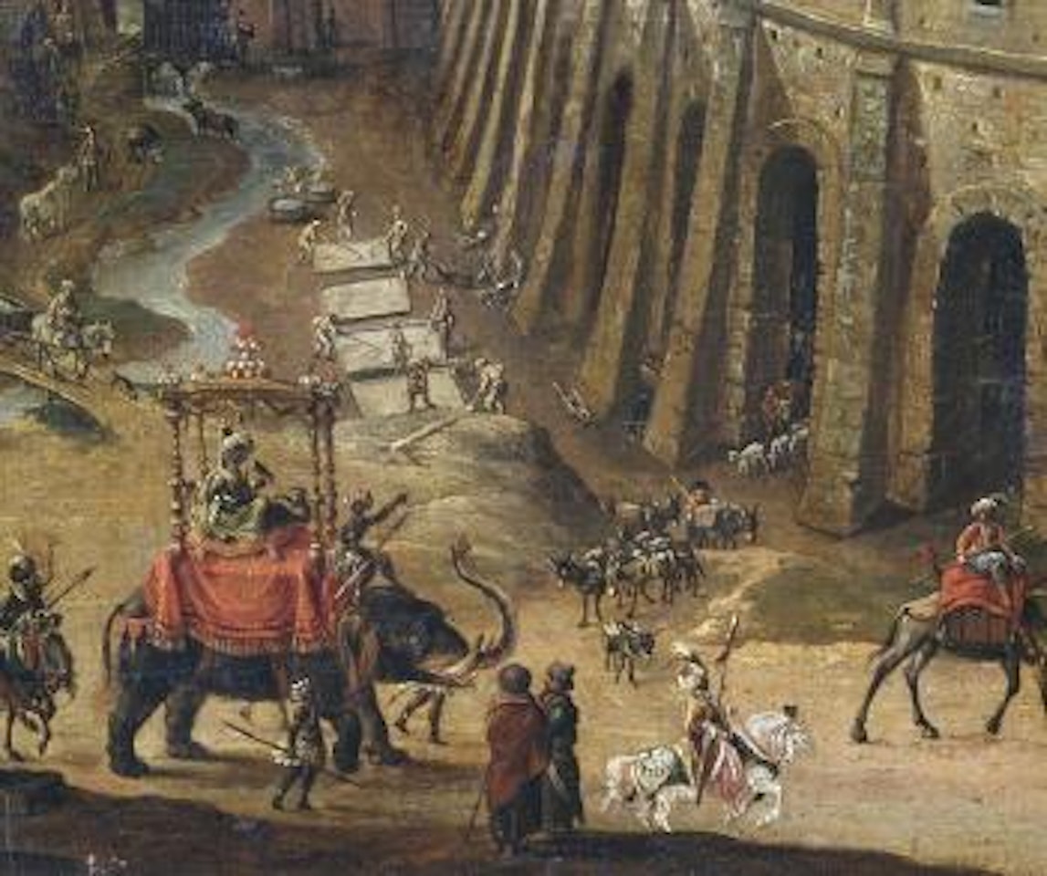 Der Turmbau zu Babel by Flemish School