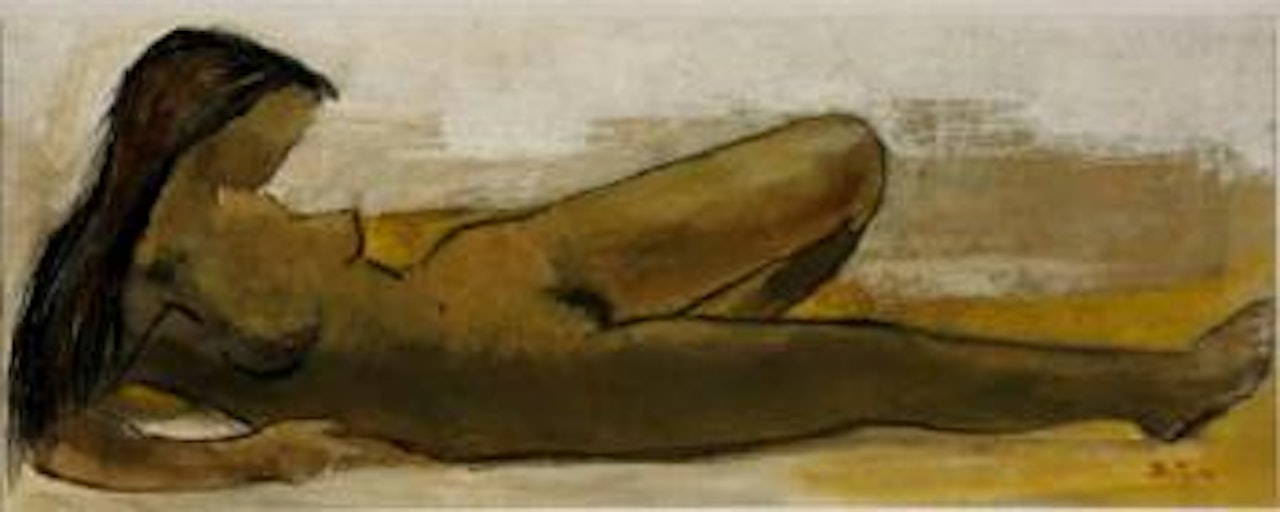 Reclining Nude by Angel Botello