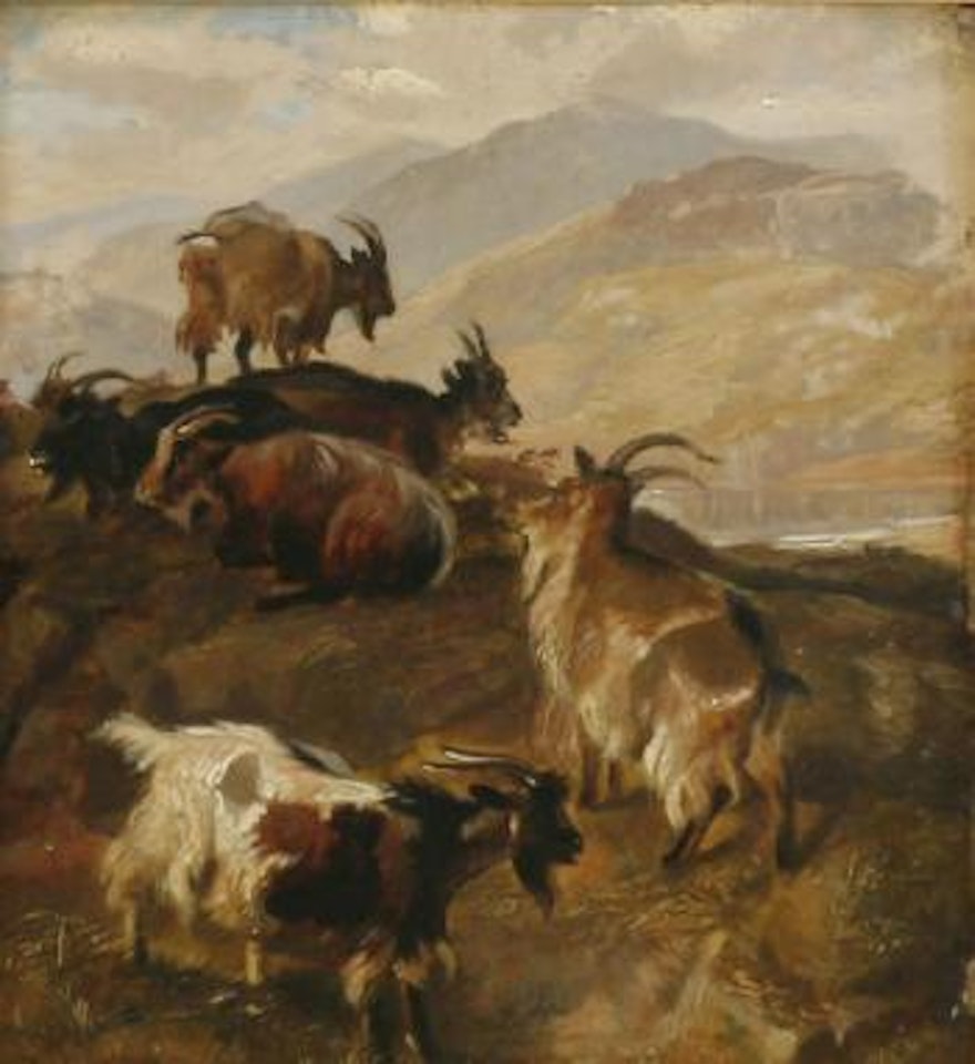 Mountain Goats by Thomas Sidney Cooper