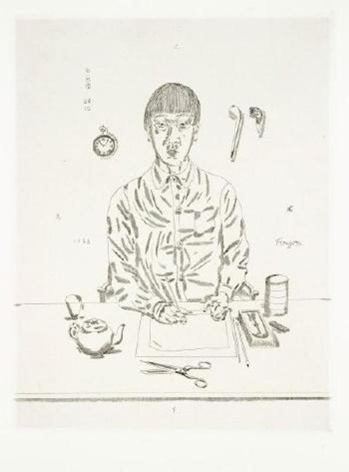 Autoportrait by Leonard Tsuguharu Foujita