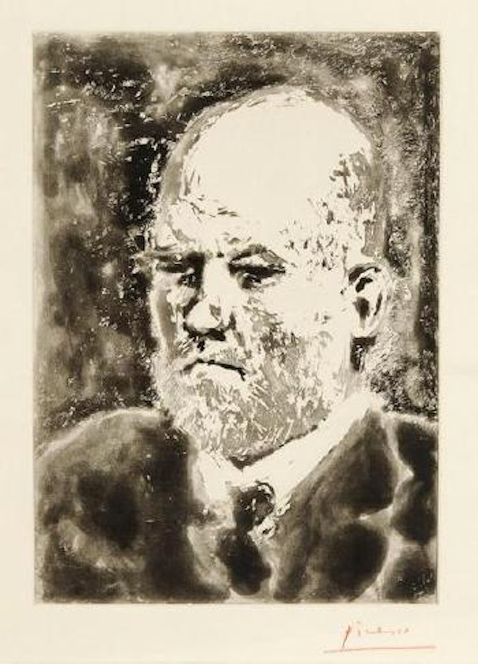 Portrait de Vollard by Pablo Picasso